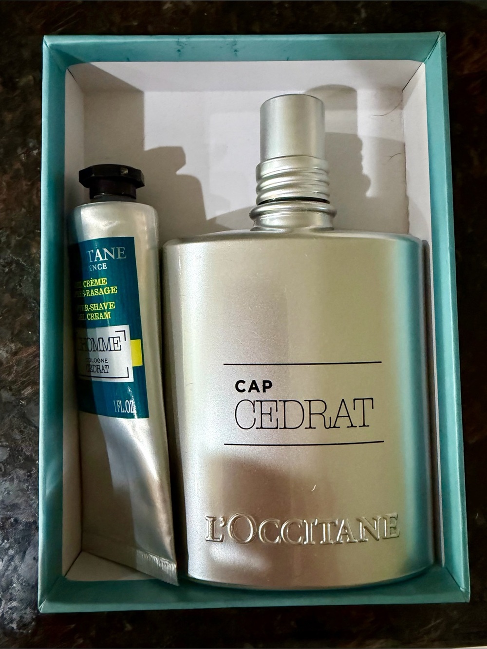 L'OCCITANE Cap Cedrat (ORIGINAL SCENT) EFT & After shave balm gift set